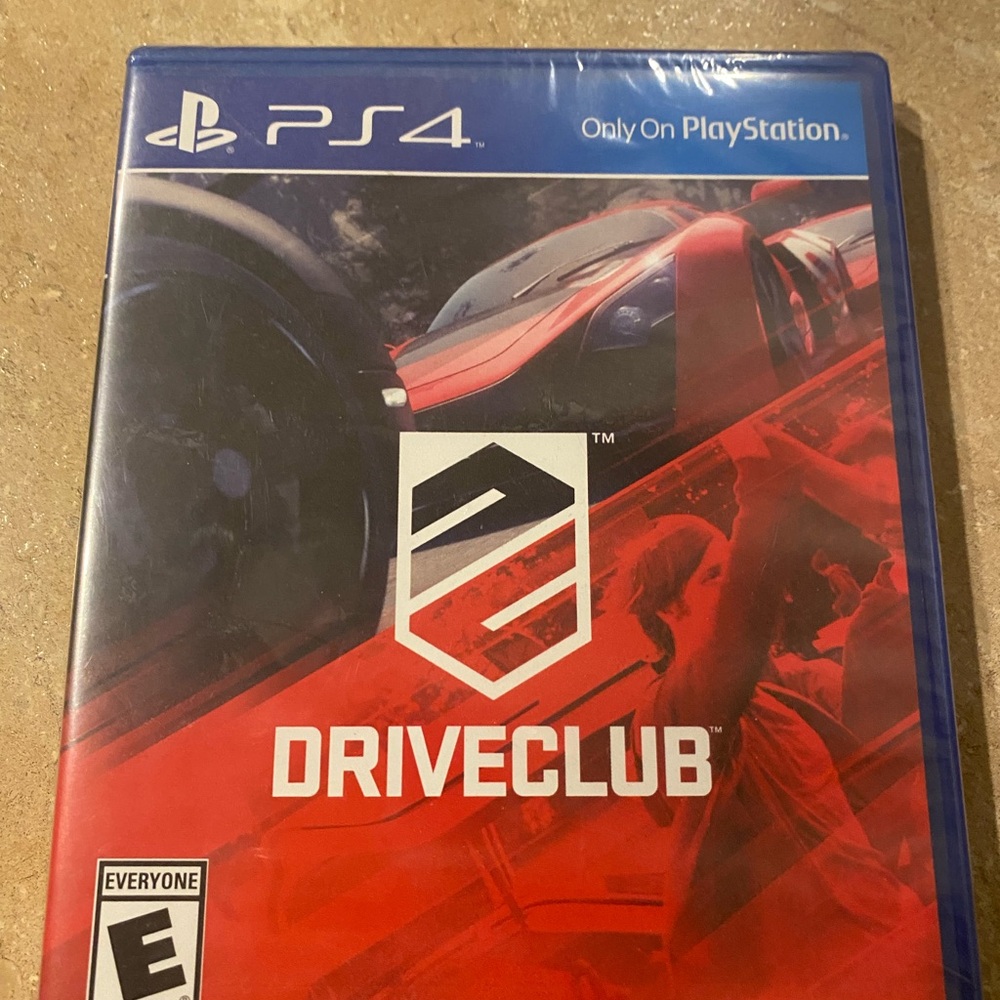 DriveClub for PS4 - Red Cover